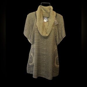 Angel Apparel Chic Black and Knit Tunic